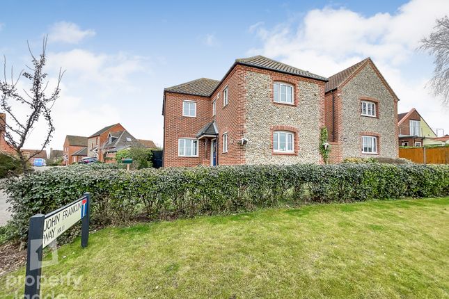 Thumbnail Detached house for sale in John Franklin Way, Erpingham, Norwich