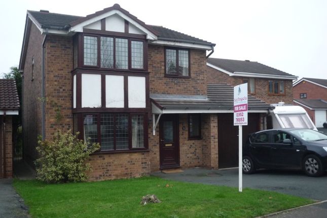 Thumbnail Detached house to rent in Ullswater Close, Priorslee, Telford
