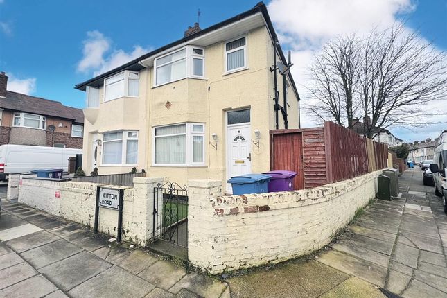 Thumbnail Semi-detached house for sale in Witton Road, Old Swan, Liverpool