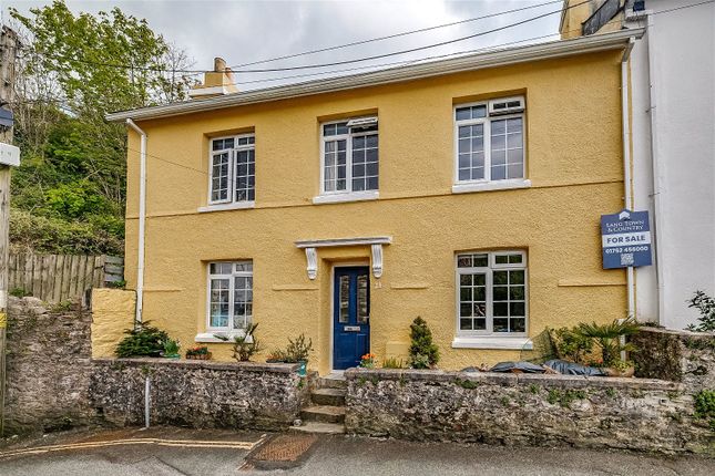 End terrace house for sale in St. Johns Road, Turnchapel, Plymouth.