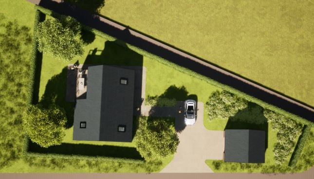 Land for sale in New Build Bungalow, Pencader, Pencader, Dyfed