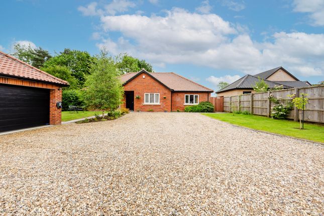 Thumbnail Detached bungalow for sale in Mill Meadow, Strumpshaw, Norwich