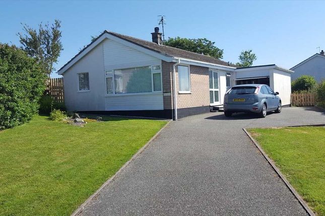 Thumbnail Detached bungalow for sale in Gwelfor Estate, Cemaes, Isle Of Anglesey
