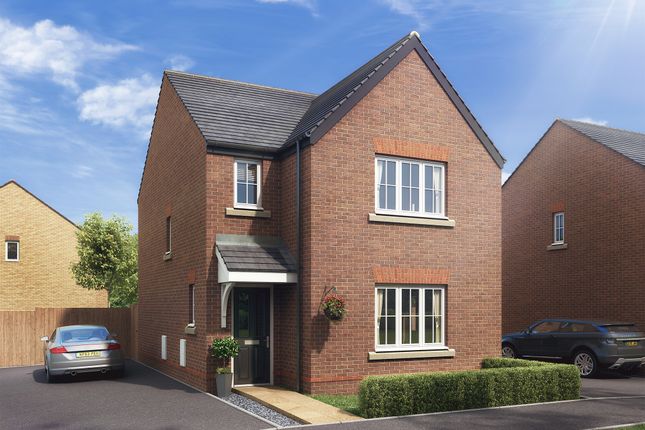 Thumbnail Detached house for sale in "The Hatfield Corner" at Axten Avenue, Lichfield