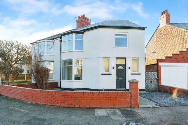 Thumbnail Semi-detached house for sale in Lynton Avenue, Blackpool