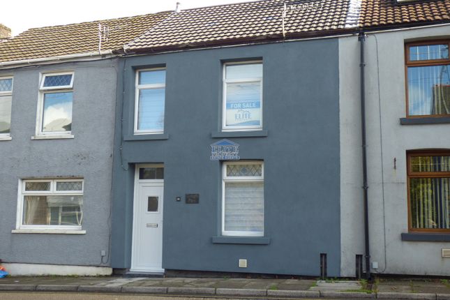 3-bed terraced on Ogwy Street, Nantymoel, £114,500