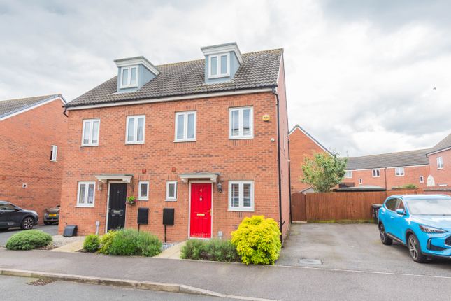 Thumbnail Semi-detached house for sale in Chimney Crescent, Irthlingborough, Wellingborough