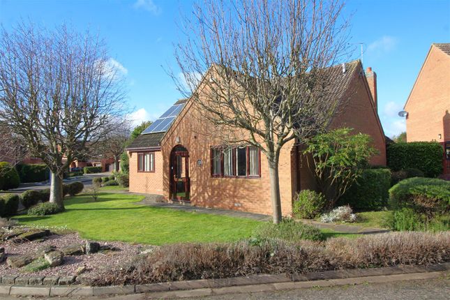 Thumbnail Detached bungalow for sale in Lingwood Park, Longthorpe, Peterborough