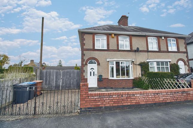 Semi-detached house for sale in Elwell Avenue, Barwell, Leicester