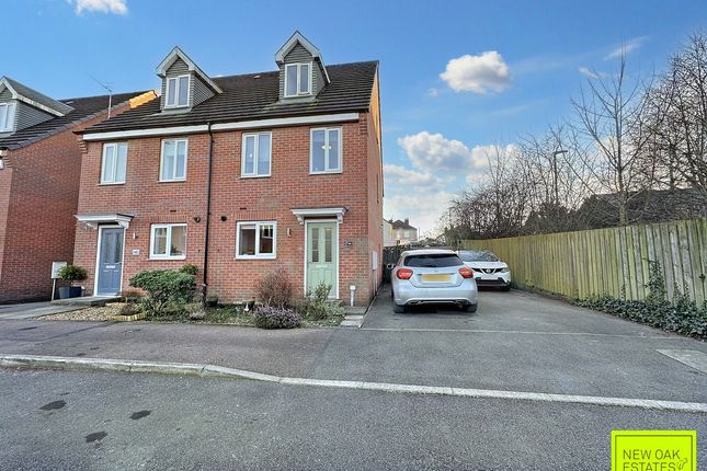 Thumbnail Semi-detached house for sale in Hetton Drive, Clay Cross