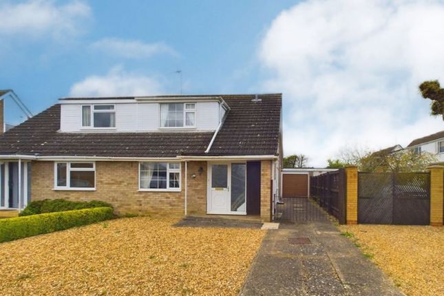 Thumbnail Semi-detached house for sale in Hatfield Road, Sawtry, Cambridgeshire.