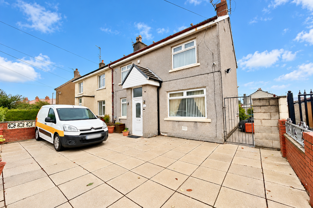 3-bed semi-detached on Shakespeare Road, Fleetwood, £150,000