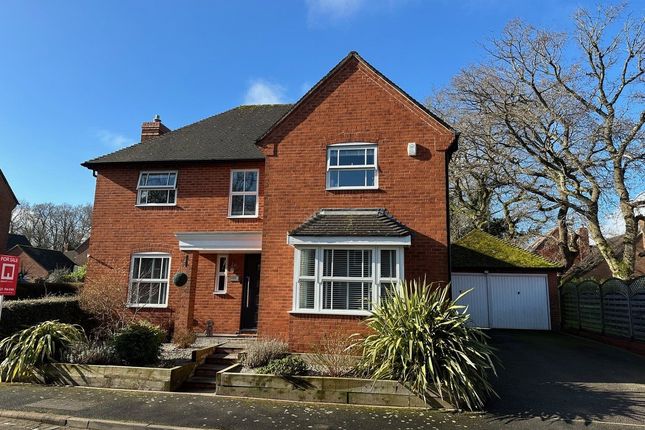 Thumbnail Detached house for sale in Meadow Pleck Lane, Dickens Heath, Shirley, Solihull