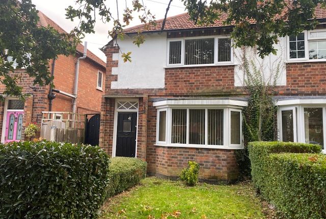 Thumbnail Semi-detached house to rent in St. Denys Road, Leicester