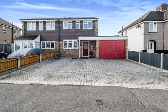 Semi-detached house for sale in Carnforth Gardens, Hornchurch