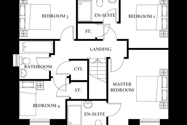 Plot 50 (The Grantham), Priory Fields, St Clears photo 2
