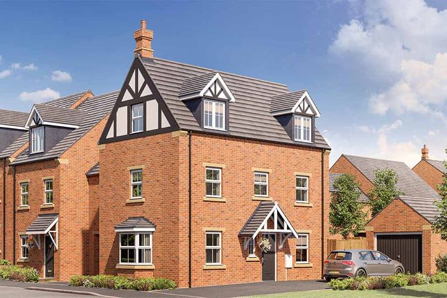 Thumbnail Semi-detached house for sale in "The Hardwick" at Moorgate Road, Moorgate, Rotherham
