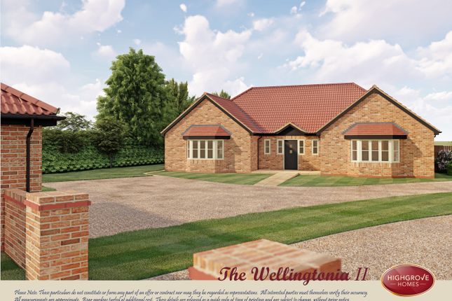 Thumbnail Detached bungalow for sale in Plot 6, The Wellingtonia II, Cobgate, Whaplode, Spalding