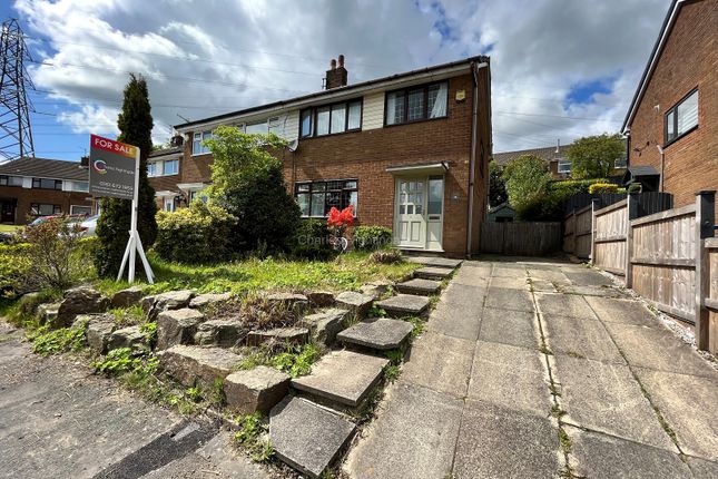 Thumbnail Semi-detached house for sale in Harewood Way, Rochdale, Greater Manchester.