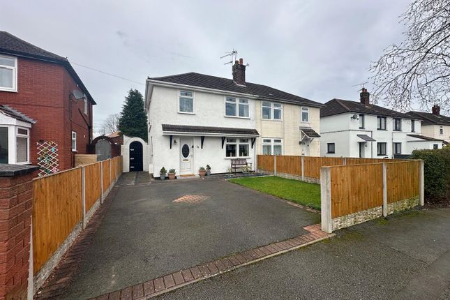 Thumbnail Semi-detached house for sale in Aldersey Road, Crewe, Cheshire