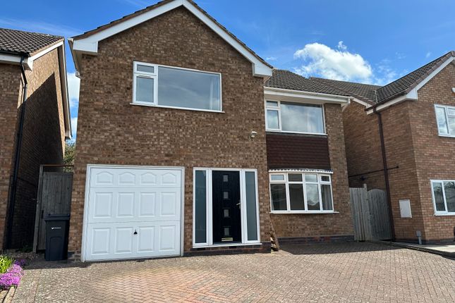 Thumbnail Detached house to rent in Arlescote Close, Four Oaks, Sutton Coldfield