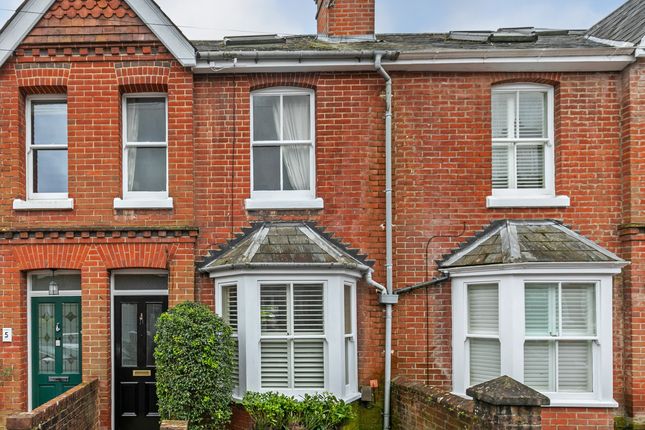 Terraced house for sale in Fairfield Road, Winchester