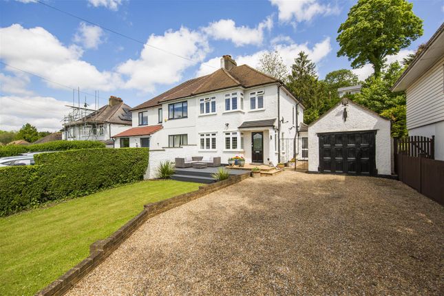 Thumbnail Semi-detached house for sale in Old London Road, Badgers Mount, Sevenoaks