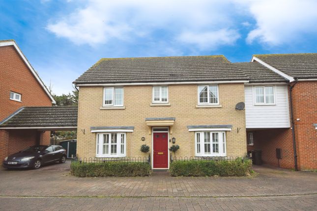 Thumbnail Detached house for sale in Baden Powell Close, Great Baddow, Chelmsford