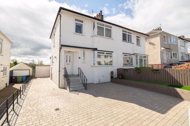 Semi-detached house for sale in Rockmount Avenue, Thornliebank