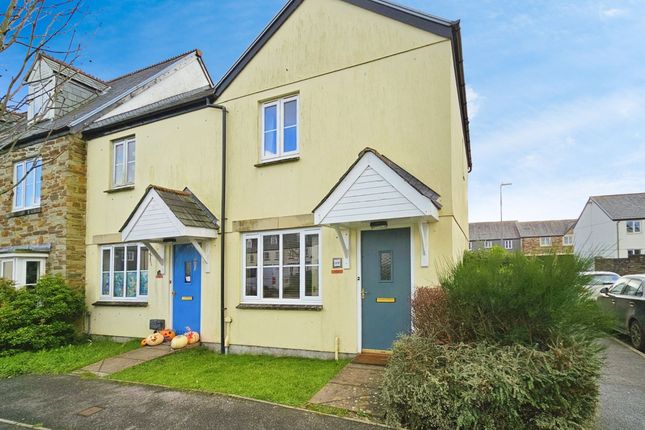 Thumbnail End terrace house for sale in Treclago View, Camelford