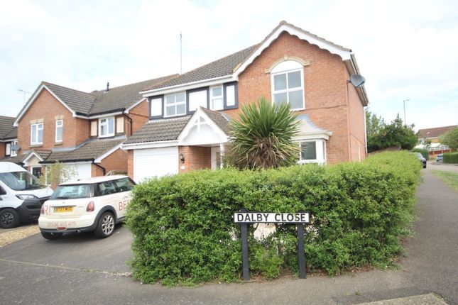 Thumbnail Detached house to rent in Dalby Close, Kettering
