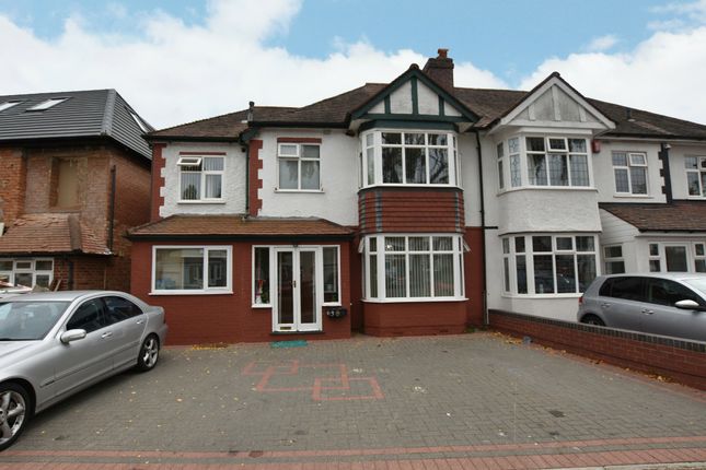 Thumbnail Semi-detached house for sale in Ingestre Road, Hall Green, Birmingham