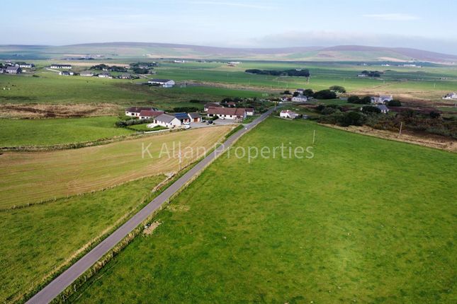 Thumbnail Land for sale in Land 4 Near Caperhouse, Netherbrough Road, Harray, Orkney