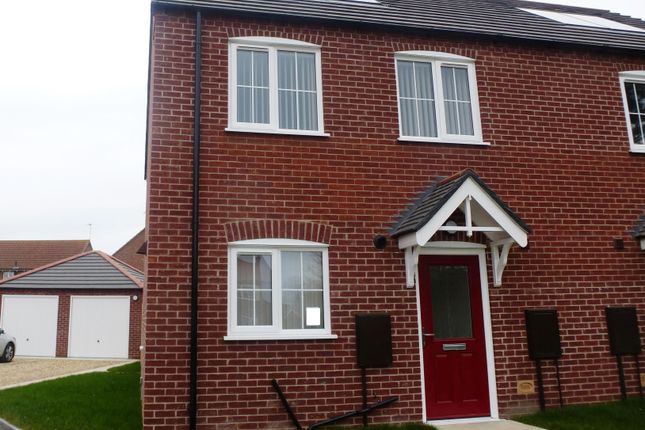 Semi-detached house to rent in Cheviot Crescent, Coningsby, Lincoln