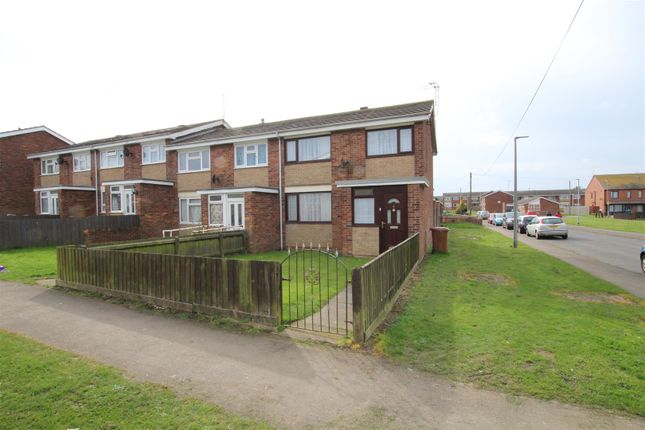 Thumbnail End terrace house to rent in Whitethorn Avenue, Withernsea