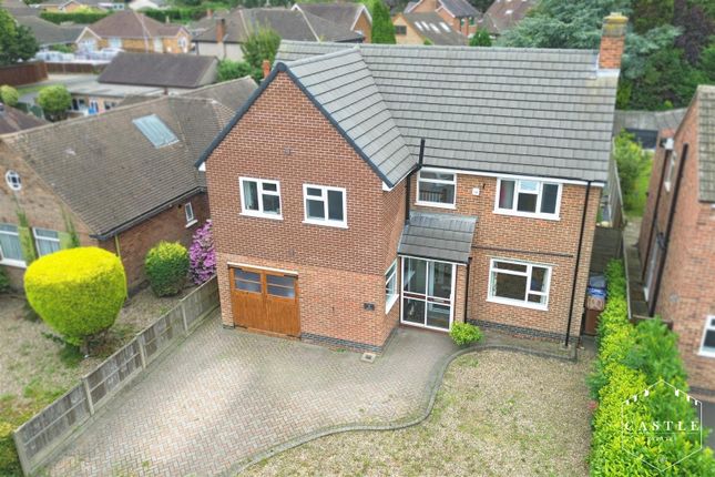 Thumbnail Detached house for sale in Denis Road, Burbage, Hinckley