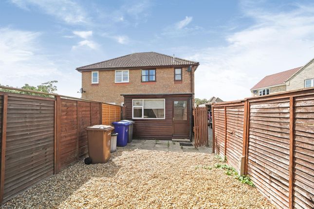 Semi-detached house to rent in Falcon Way, Beck Row, Bury St. Edmunds