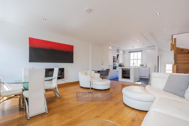 Thumbnail Flat to rent in Claverton Street, London, UK