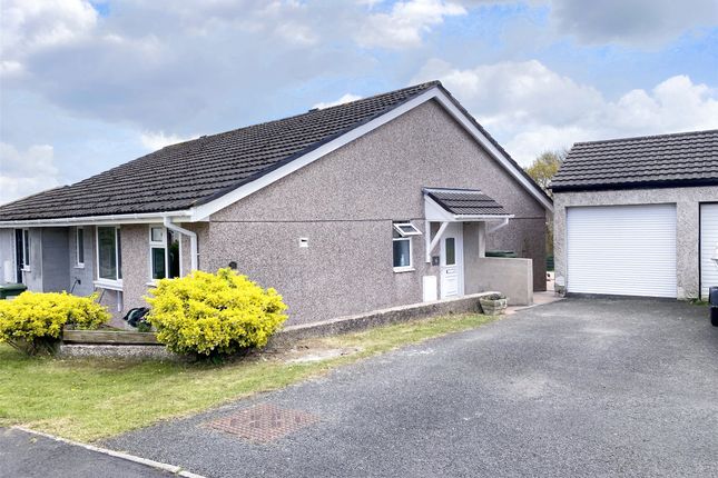 Thumbnail Semi-detached bungalow for sale in Moorfield Road, St. Giles-On-The-Heath, Launceston, Cornwall