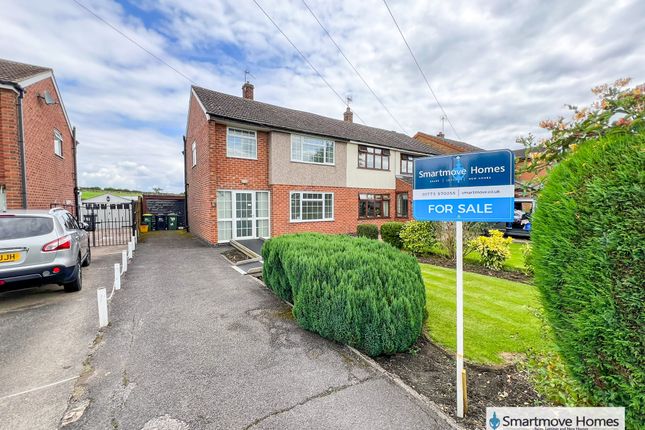 Thumbnail Semi-detached house for sale in Breach Road, Denby Village, Ripley
