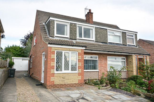 Thumbnail Semi-detached house for sale in West End Drive, Horsforth, Leeds, West Yorkshire