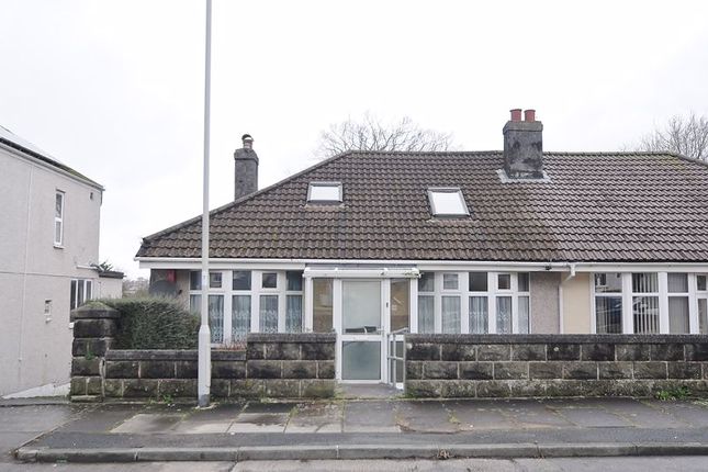 Thumbnail Semi-detached bungalow to rent in Dovedale Road, Plymouth