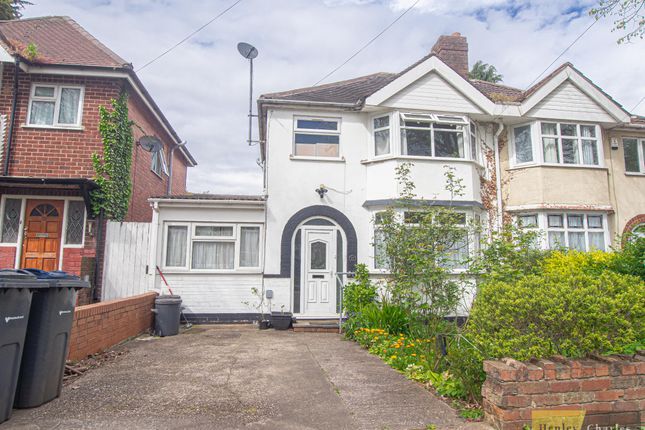 Thumbnail Semi-detached house for sale in Everest Road, Handsworth Wood, Birmingham