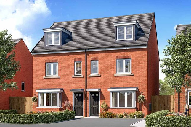 Thumbnail Semi-detached house for sale in "The Stratton" at Biddulph Road, Stoke-On-Trent