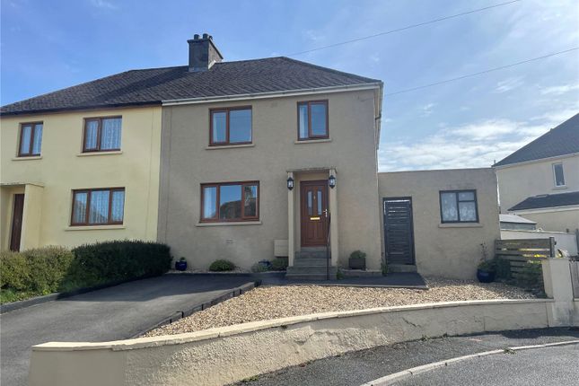 Semi-detached house for sale in Halkon Crescent, Narberth, Pembrokeshire