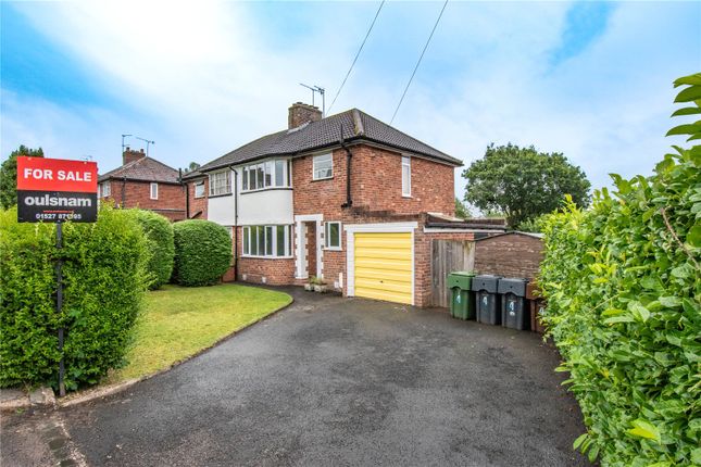 Thumbnail Semi-detached house for sale in East Road, Bromsgrove, Worcestershire