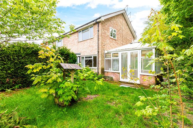 Thumbnail End terrace house for sale in Bedford Close, Newbury