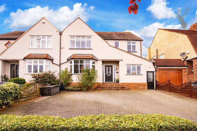 Thumbnail Semi-detached house for sale in Dukes Avenue, Theydon Bois, Epping