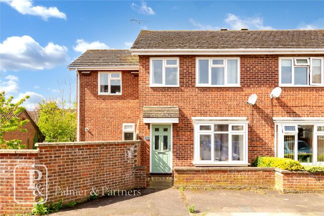 Semi-detached house for sale in Granville Close, West Bergholt, Colchester, Essex