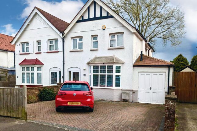 Thumbnail Semi-detached house for sale in Shermanbury Road, Broadwater, Worthing